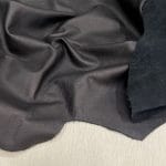 Black Naked Nappa Full Grain Cow Leather 3 oz