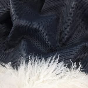 Mood Indigo Retina Cow Leather Embossed Avetco Retina Embossed Cow Leather in Mood Indigo Mesh Pattern – Avetco