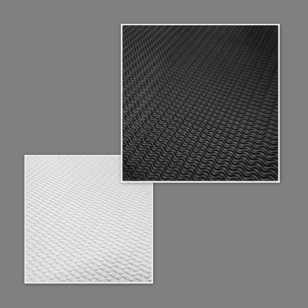 Ripple EVA 6mm avetcoinc 0.24" | 6 mm E700 Eva Foam Ripple Pattern Hardness 70-75° Shore C
