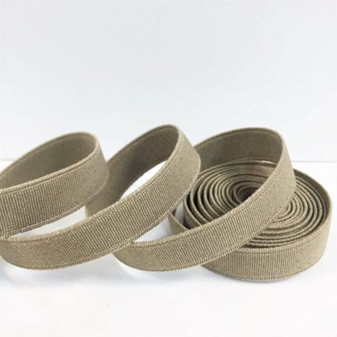 Elastic scorpio 15mm khaki avetcoinc (2) 0.59″ | 15mm Europa Woven Flat Elastic Webbing – 10 Yard Pack