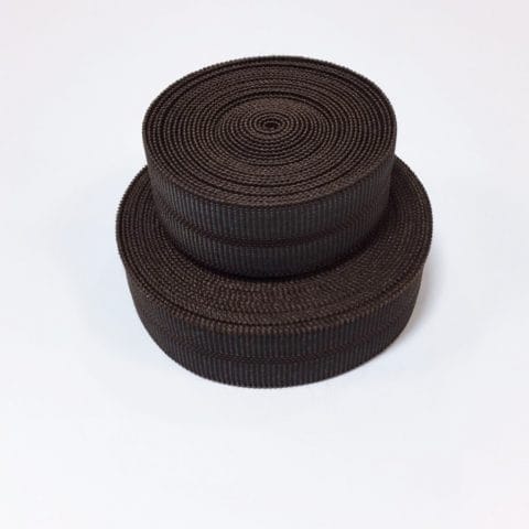 18mm BROWN avetcoinc (5) 0.79″ | 20mm Channel Buckle Elastic– 10 Yards or 40 Meters Roll
