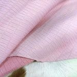 Klips-Pink Powder (10) Croco Belly Embossed Cow Nubuck Leather 3 oz
