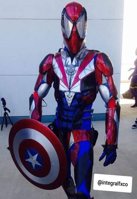 Full-body suit made with Avetco materials by IntegralFX Cosplay