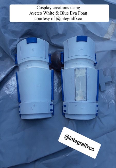 Prop components made with Avetco materials by IntegralFX Cosplay