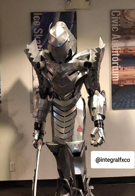 Full armour suit made with Avetco materials by IntegralFX Cosplay