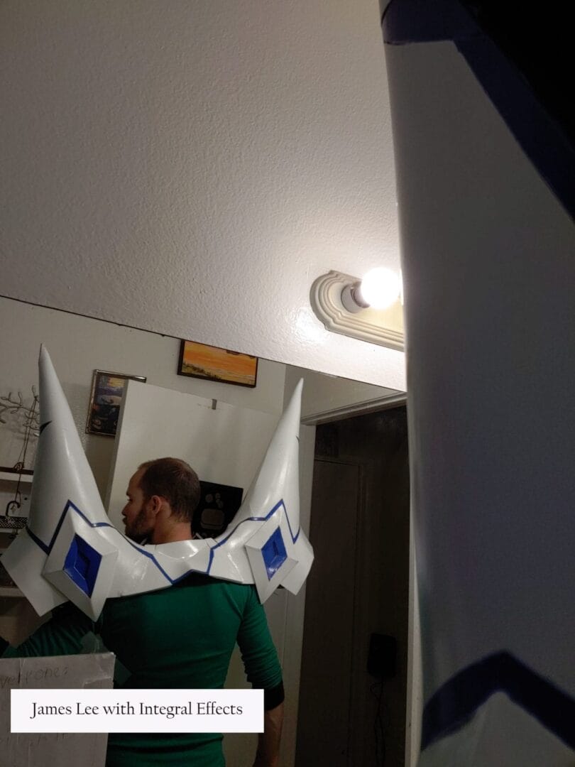 Foam props in build made with Avetco materials by IntegralFX Cosplay