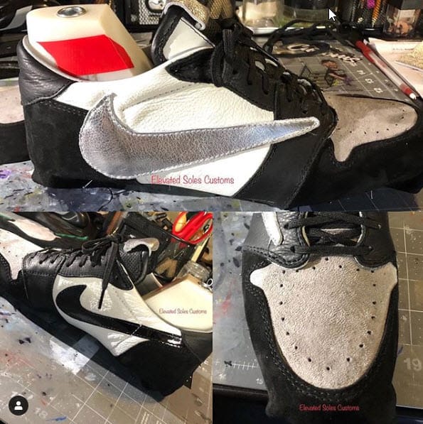 Sole and upper made with Avetco materials by Customer creation