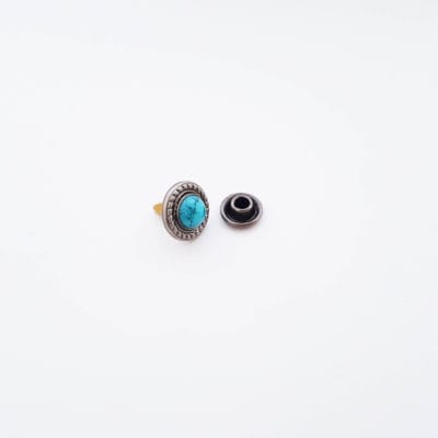 0.39" | 10 mm Turkey Pearl Rivet- R566