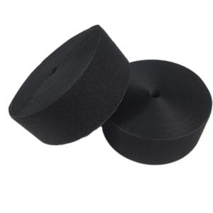 Avetco Inc-Velcro 100mm-Black (1) Heavy Duty Hook and Loop Fasteners 15 & 81ft. L x 4in W