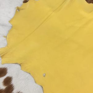Yellow. Lambskin Avetcoinc@ Economy Lambskin Nappa Leather Hide 2 oz Yellow