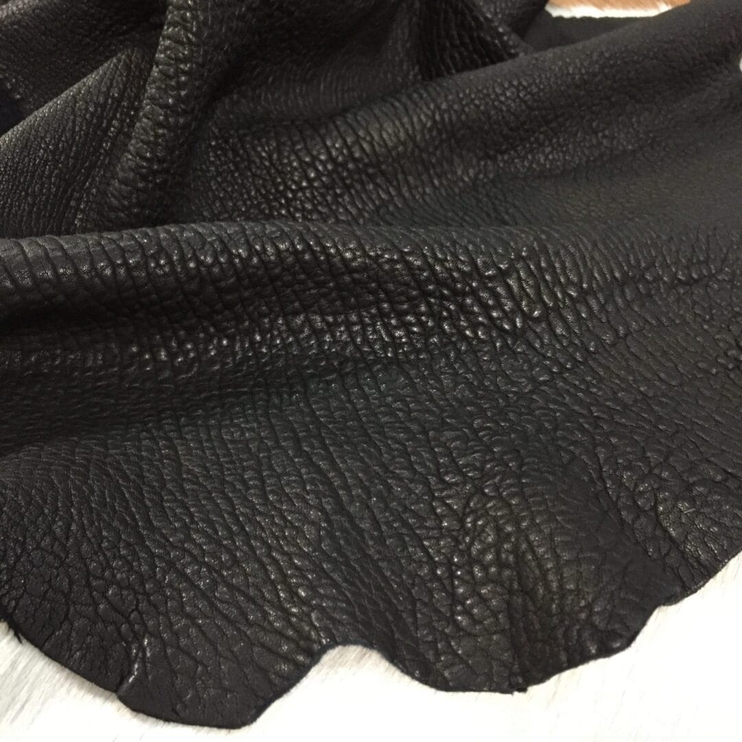 Black Lambskin Avetcoinc@ Bubble Grain Lambskin Leather 3 oz 6-8 Sq. Ft.