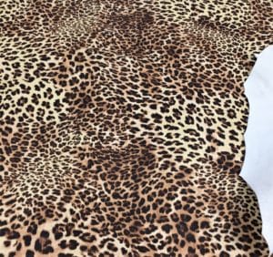 Cheetah Print lambskin 1020 (2) Cheetah Print Lambskin Leather 2 oz