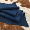 Avetco In-KP Clearance-Legion Blue (3) Cow Suede Leather 3 oz Legion Blue