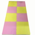 Avetco-SP820-Pink Yellow-20mm 0.79″| 20mm EVA Foam Flooring Mats Single Color