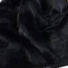 CHO1519 BLK-L (1) Long Hair Cavallino Calfskin Black