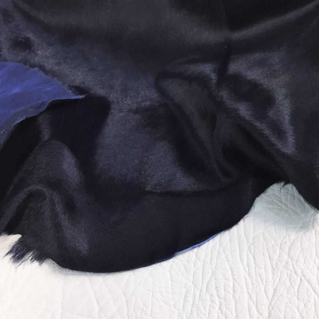 Calfskin Blue Cavallino calfskin