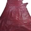red snake embossed cow leather avetcoinc@ red water snake embossed cow leather
