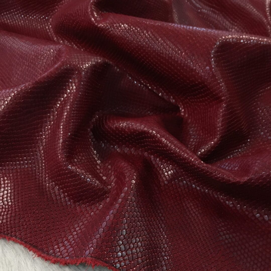 rio red cow leather snake embossed avetcoinc@ red water snake embossed cow leather