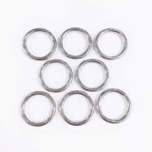 32 MM ORING 5MM THK (2) 25mm | 0.98″ Metal O Rings Non Welded #Y7462