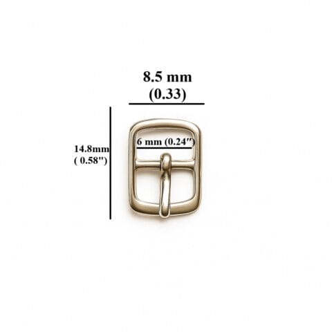 y86006mm 0.24″| 6 mm Center Bar Buckles #Y8600-100/300pk