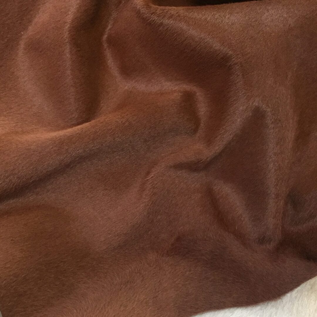 R.Brown (3) Short Hair Cavallino Calfskin Rustic Brown