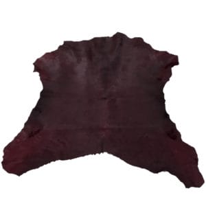Short Hair Cavallino Calfskin Burgundy