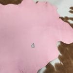 SL-101 Baby Pink (5) Economy Lamb Nappa Leather 2 oz Pearl Silver