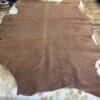 DIN-803 brown sugar avetcoinc@ Distressed Pig Grain Leather Hide – 3 oz (10 – 13 sq ft)