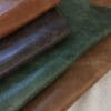 avetcoinc@. (4) Distressed Pig Grain Leather Hide – 3 oz (10–13 sq ft)
