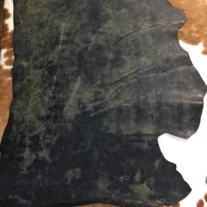 Iguana Black Iguana Double Shoulder Cowhide Leather 3/4 oz