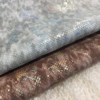 Snake Embossed Lambskin Leather 2 Oz. 7-9 Sq. Ft.