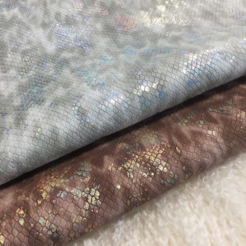 Snake Embossed Lambskin Leather 2 Oz. 7-9 Sq. Ft.