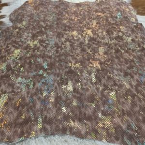 Gaboon Snake Print Lambskin avetcoinc@ (6) Snake Embossed Lambskin Leather 2 Oz. 7-9 Sq. Ft.