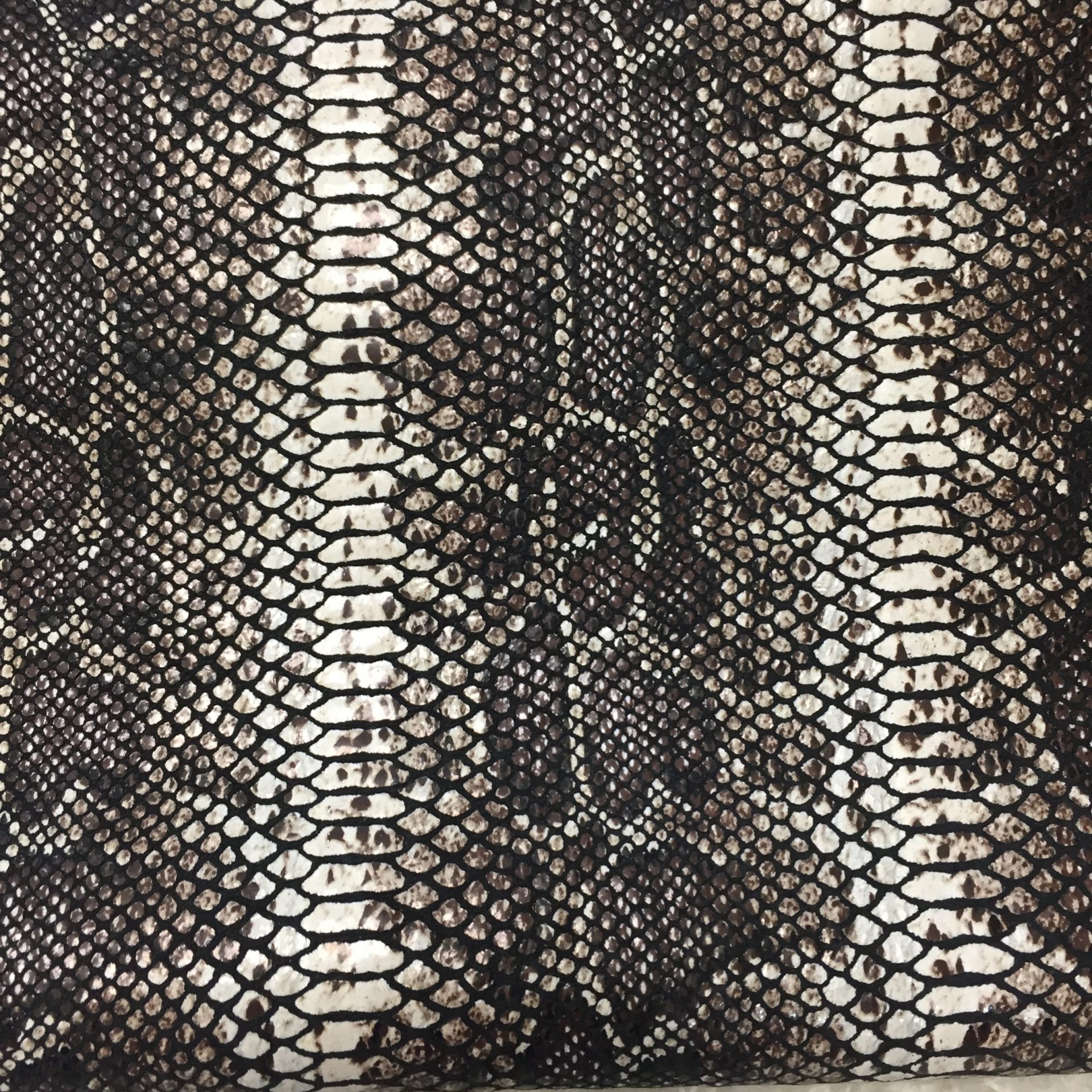 Snake Print Lambskin Leather 2 Oz.| Avetco Leather