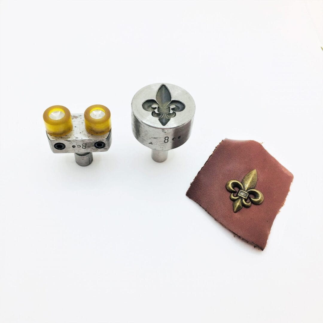 Fleur De Lis Die Setting Tool AR-52 Avetcoinc@ (5) Fleur De Lis Rivet Setting Tool AR-52