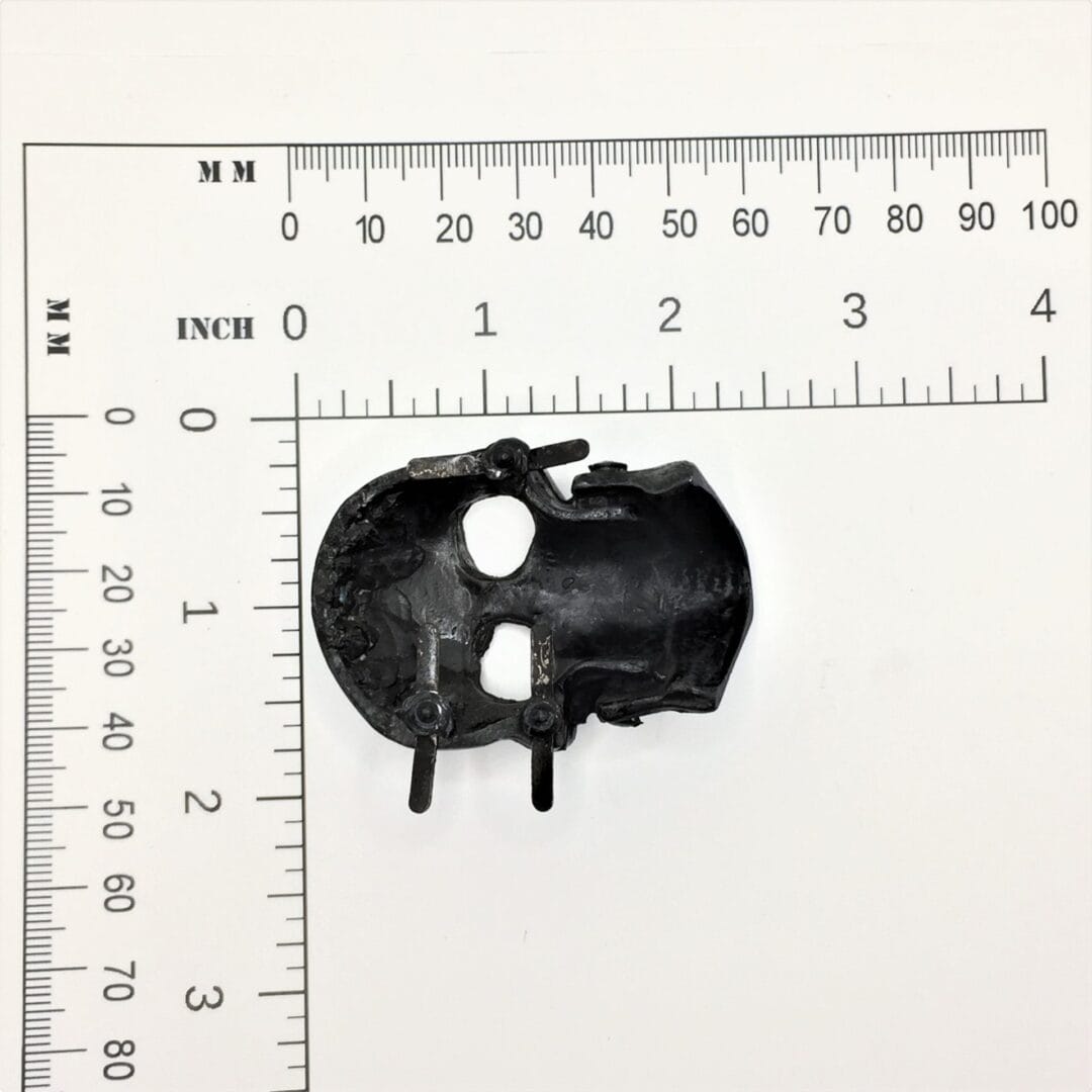 Skull with Prong Buckle A.Silver HA236 Avetcoinc@ (2) 1.50 inch, 40 mm Belt Buckle 5Pcs Bag
