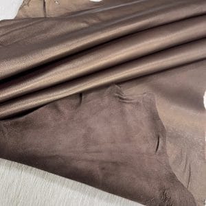 Lambskin Chocolate Economy Grade Lambskin Leather is great for DIY Arts and crafts, Jewelry, Leather Earrings, Leather bracelets, Moccasins, Small Leather Goods, Shoes, and Patchwork.
