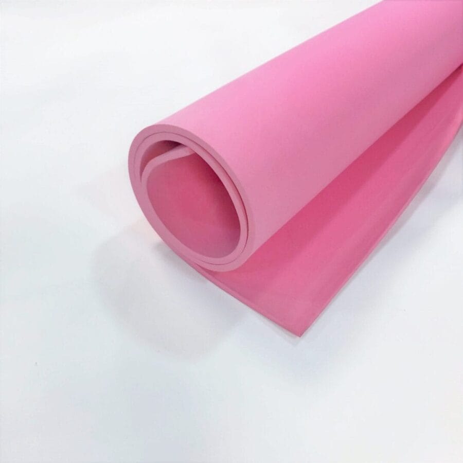 Eva-6mm-pink-avetcoinc.JPG EVA foam is a versatile material made from ethylene-vinyl acetate copolymer. It is a durable, lightweight, and flexible foam that can be easily shaped, cut, and formed into different designs and sizes. A benefit of EVA foam is its shock absorption properties. It is also water-resistant, which makes it suitable for outdoor applications.