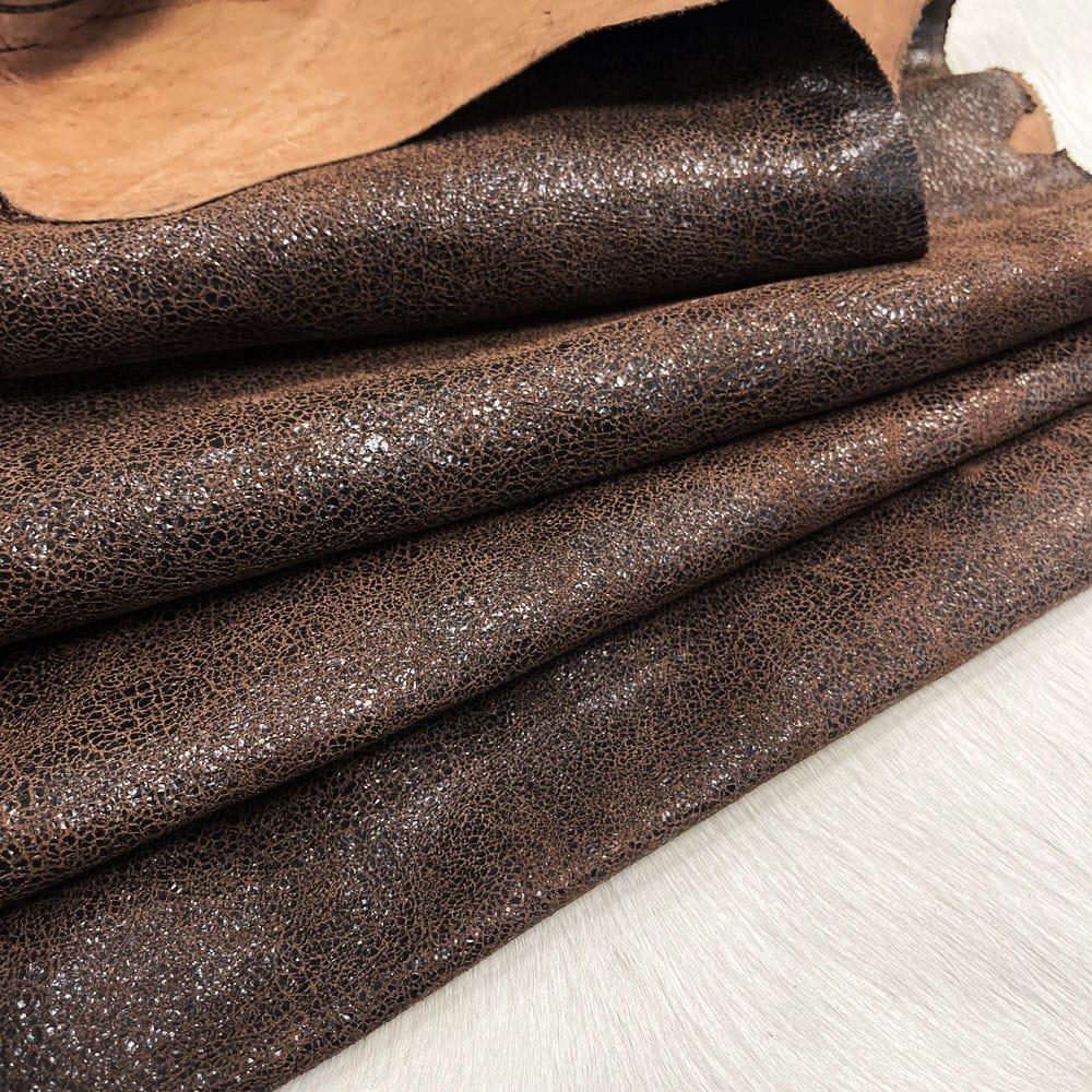 Oklahoma Crackle Finish Cow Leather 3/4 oz | Avetco