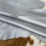 SL-102SIL Silver Lambskin 1 Economy Lamb Nappa Leather 2 oz Pearl Silver