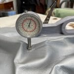 SL-102SIL Silver Lambskin 2 Economy Lamb Nappa Leather 2 oz Pearl Silver