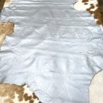 SL-102SIL Silver Lambskin 3 Economy Lamb Nappa Leather 2 oz Pearl Silver