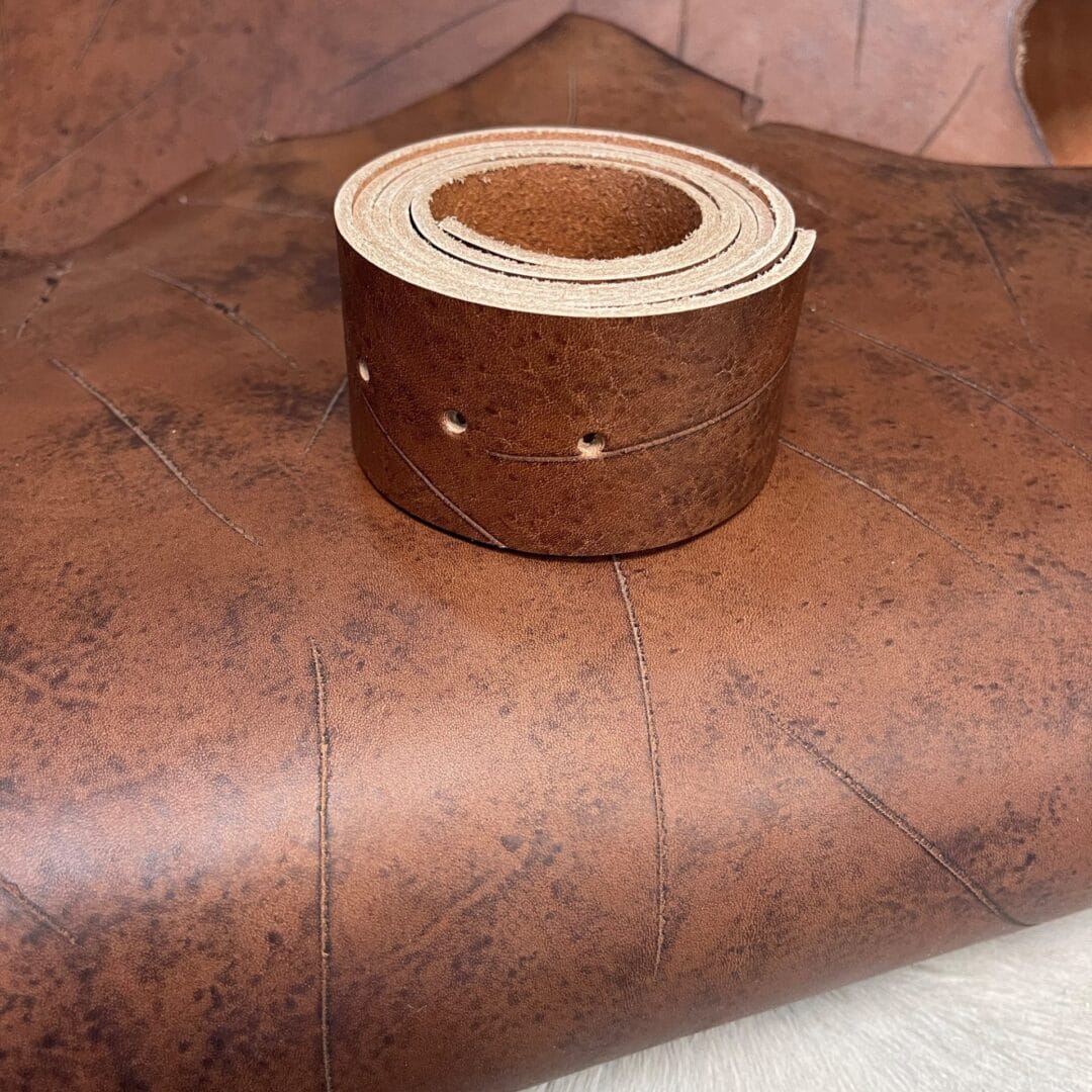 Veg Tan Belt Straps Blank  8/9 oz 48″- 60″