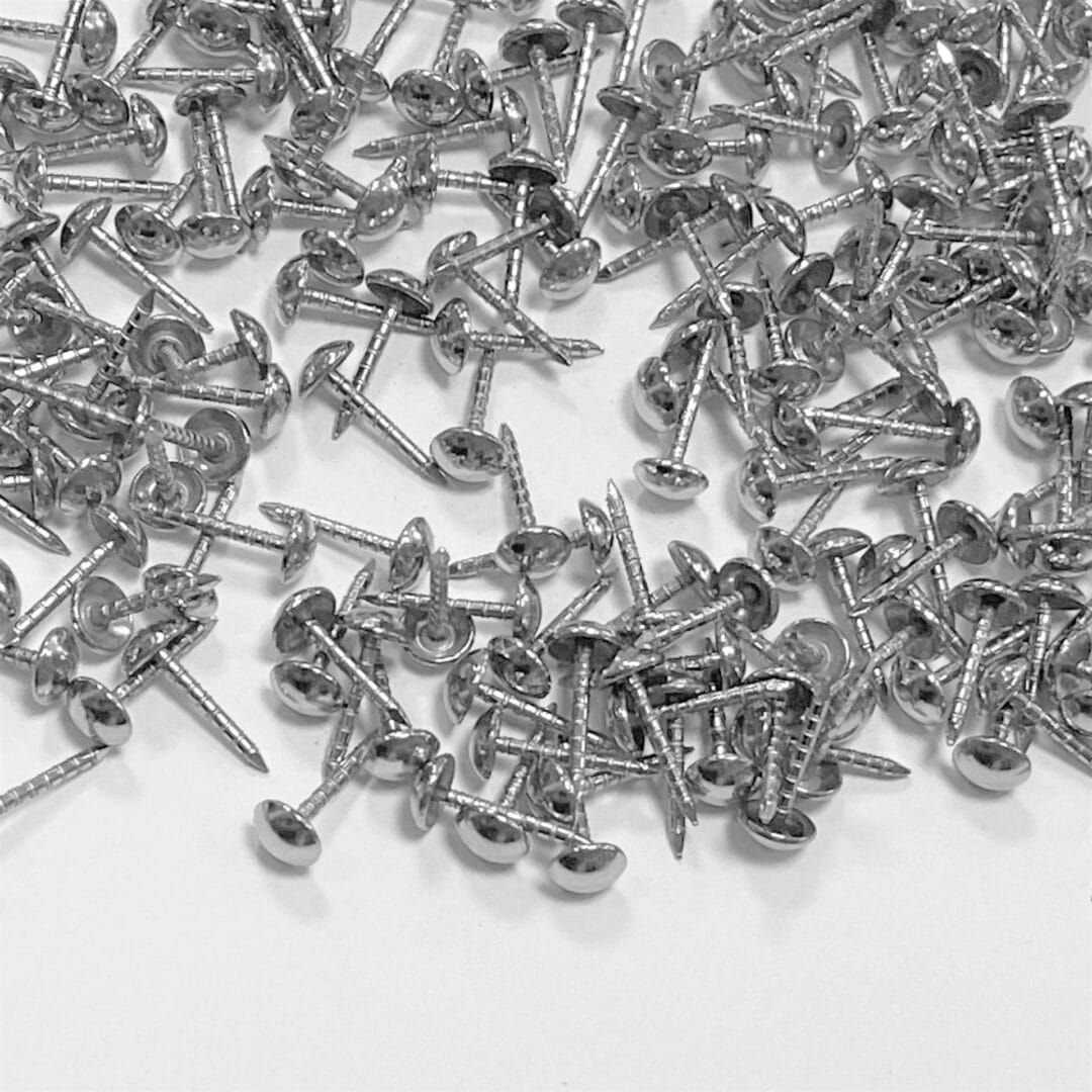 Decorative Ringed Shank Steel Nails avetcoinc@ (3) Decorative Threaded Shank Steel Nails 1000 PCs