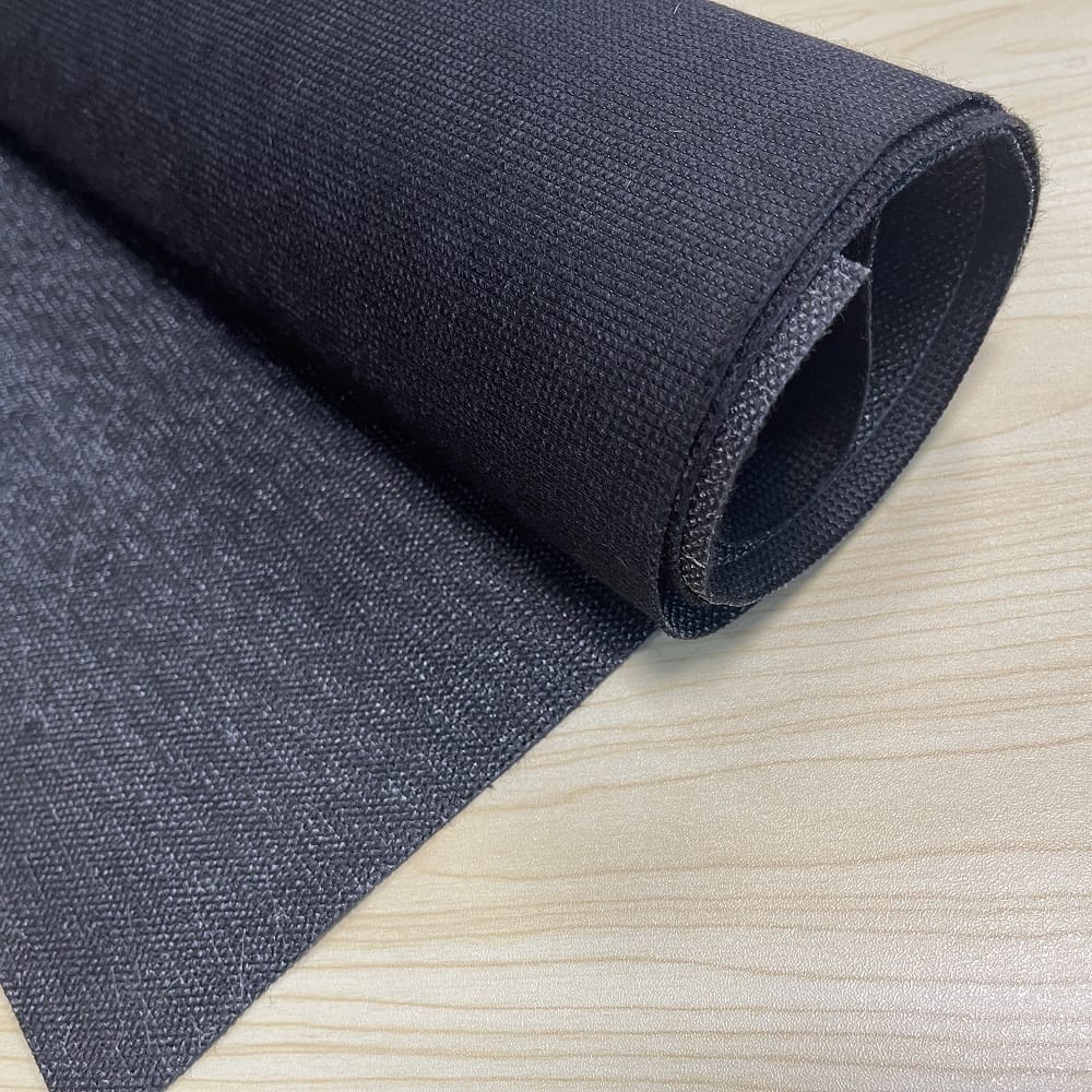FF189H 0.6mm Black (5) 0.024″ | 0.6mm Fusible Interfacing Woven Polyester Fabric 189H