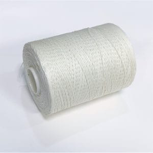 TI1000-2 White (2) White Heavy Duty Waxed Thread 0.8mm 433 yd Spool