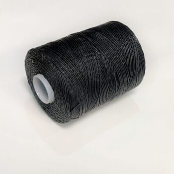 TI1000-14 Black Heavy Duty Waxed Thread 1mm 433 yd Spool- Black