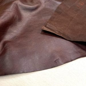 Chestnut Tierra Veg Tanned Leather Waxed Pull Up 4 oz Chestnut