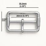 Y2017.N.20MM 0.79″| 20mm Center Bar Buckles #Y2017-50/100pk