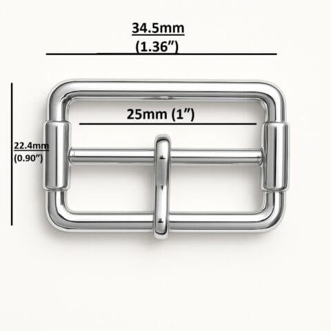 1″| 25mm Center Bar Buckles #Y2017-50/100pk